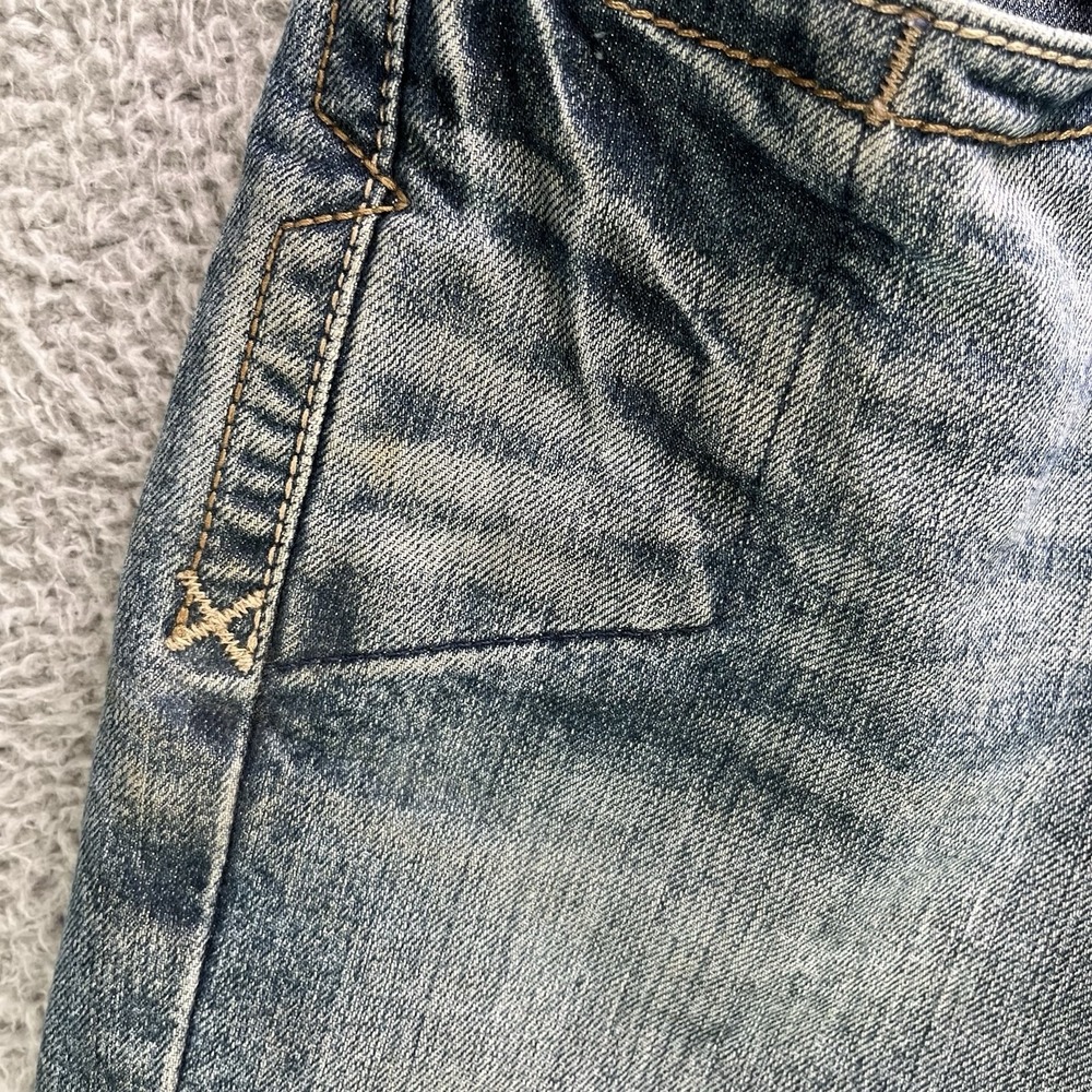 Ariat Jeans Mens 32x34 Blue Rebar M5 Straight Leg Workwear Stretch Denim - Picture 13 of 16